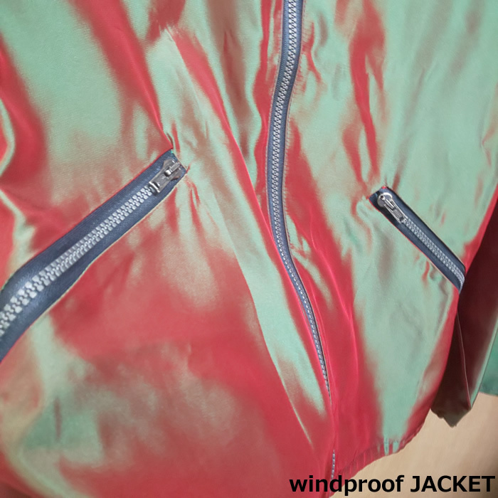 【特価！セール！】WINDPROOF　防風(fēng)ジップアップ ジャケット　ADVANCED　MENSWEAR　E72304ータマムシカラーー Mサイズ