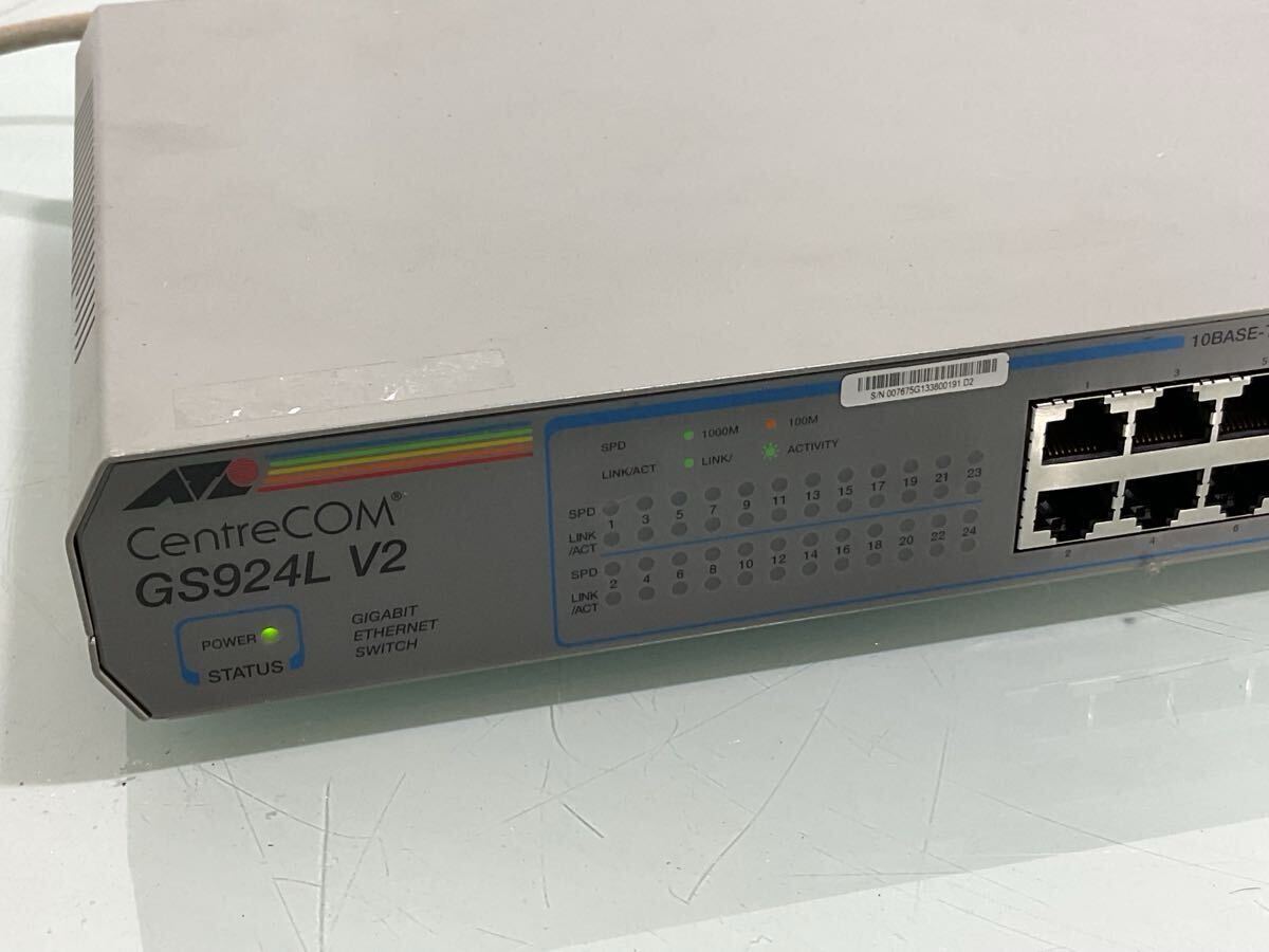 Allied Telesis CentreCOM GS924L V2 Giga bit переключатель текущее состояние товар 