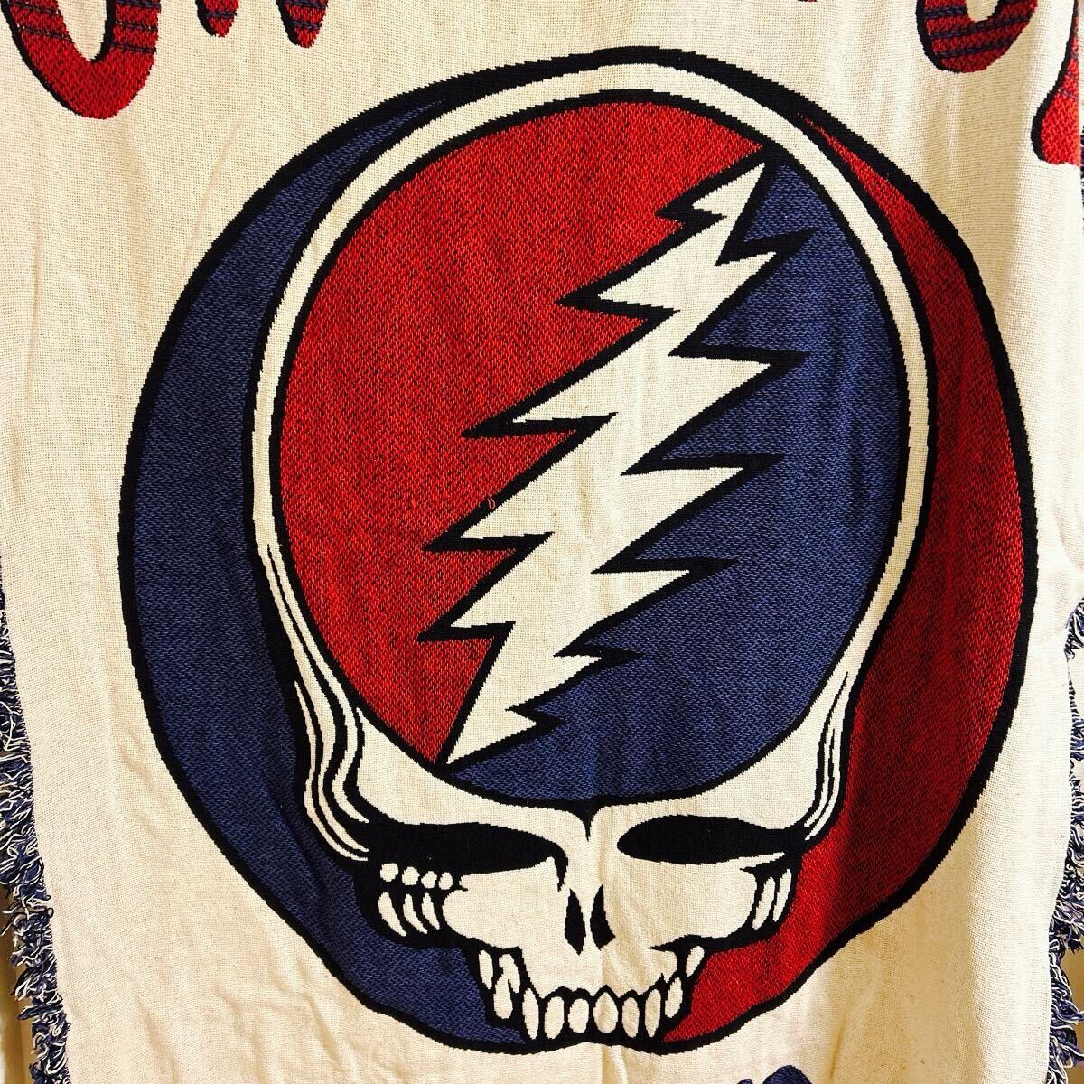 送料無料 GRATEFUL DEAD グレイトフルデッド ラグTP-CB-112 レア 送料無料 GRATEFUL DEAD グレイトフルデッド ラグTP-CB-112 レア