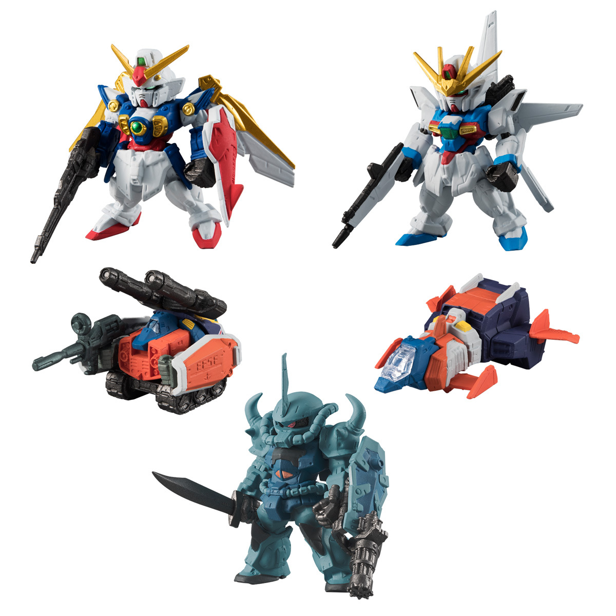 【未開封】FW GUNDAM CONVERGE SELECTION [LIMITED COLOR] 全5種セット ガンダム コンバージ