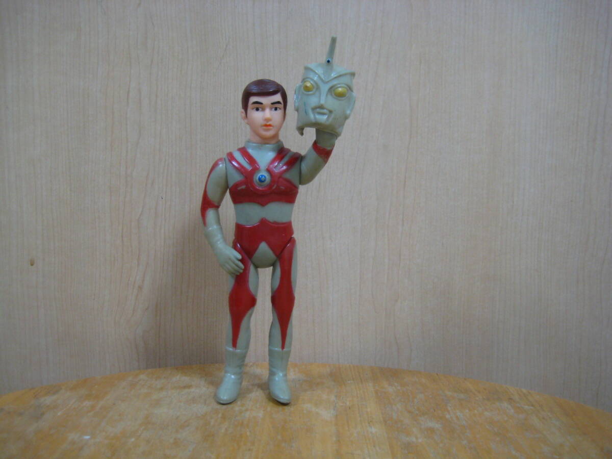 10200円 ブルマァク ウルトラマンAソフビ人形面取れ当時物寸法約 10200円 ブルマァク ウルトラマンAソフビ人形面取れ当時物寸法約