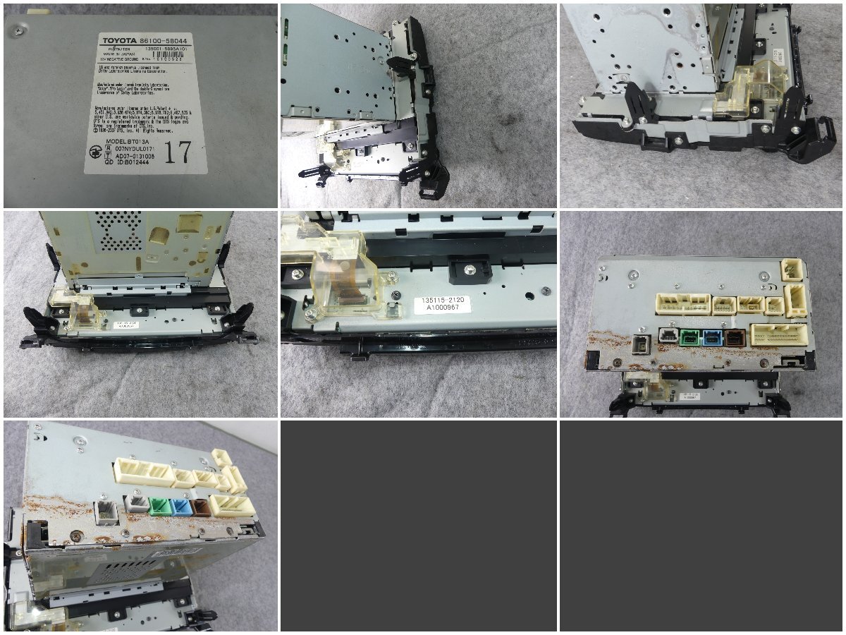 A7903 D トヨタ ヴェルファイア GGH20 純正 OP MOP オプション ナビ 地図データ 2019年 26041 86100-58044 ANH20 ANH25 GGH25