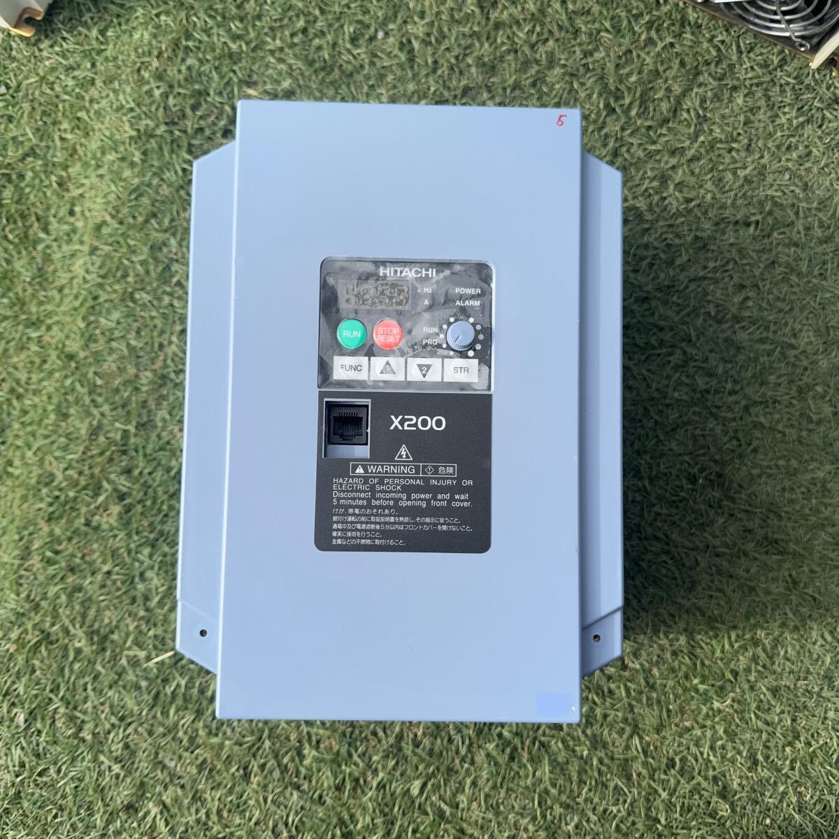 5A125 日立 X200-075LFRF インバーター 動作保証付き　インボイス対応