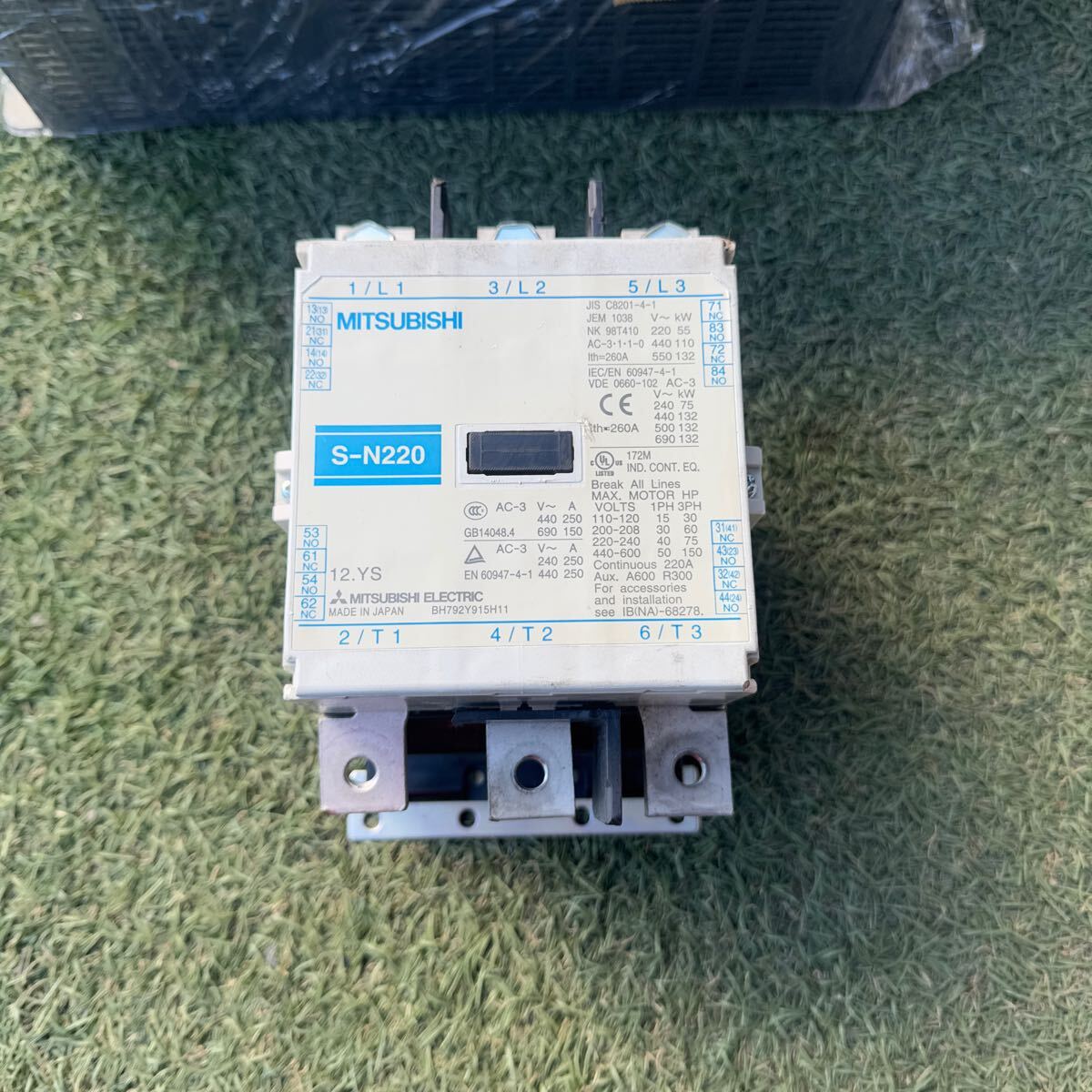 5A144 MITSUBISHI/三菱電機 S-N220 電磁接触器 保証付き イン 5A144 MITSUBISHI/三菱電機 S-N220 電磁接触器 保証付き イン