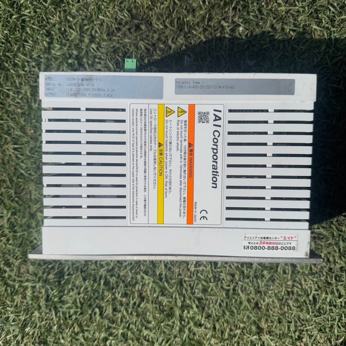 5A233 IAI Corporation SCON-C-400A-NP-5-2 servo Drive с гарантией in voice соответствует 