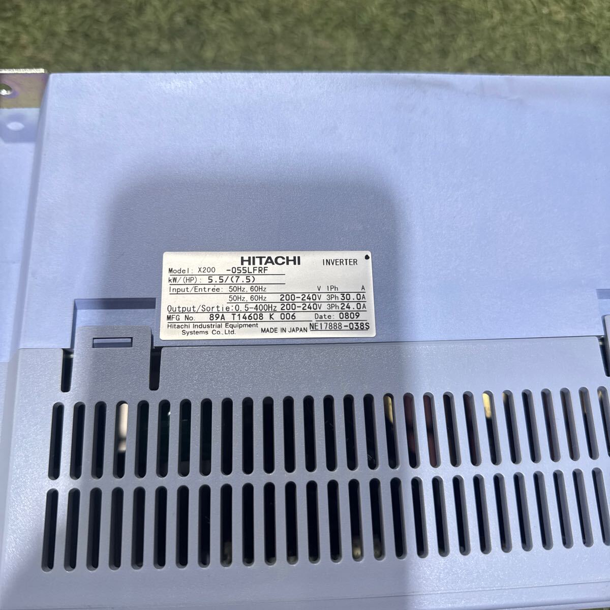 5A740 Hitachi X200-055LFRF инвертер работа с гарантией in voice соответствует 