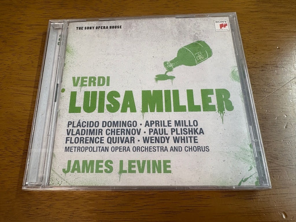 g7/未開封 2枚組CD ヴェルディ ルイザ・ミラー LUISA MILLER レヴァイン チェルノフ ドミンゴ クイヴァープリシュカ メトロポリタン歌劇場