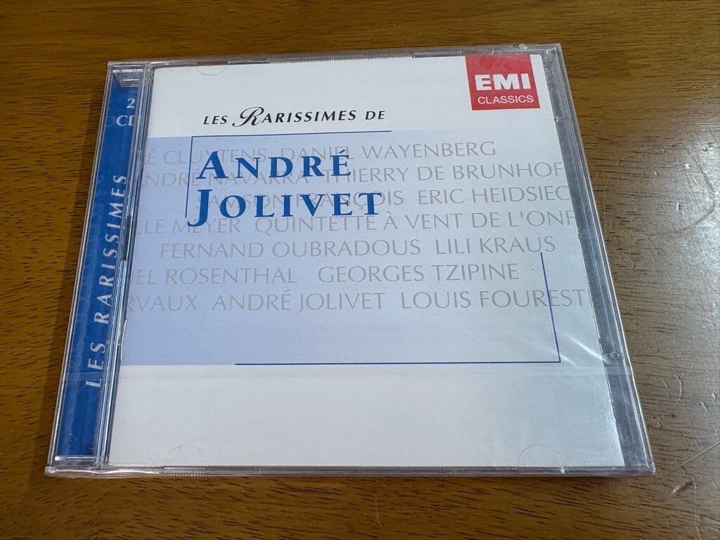 g7/未開封 2枚組CD アンドレ・ジョリヴェ (ANDRE JOLIVET) LES RARISSIMES DE 輸入盤