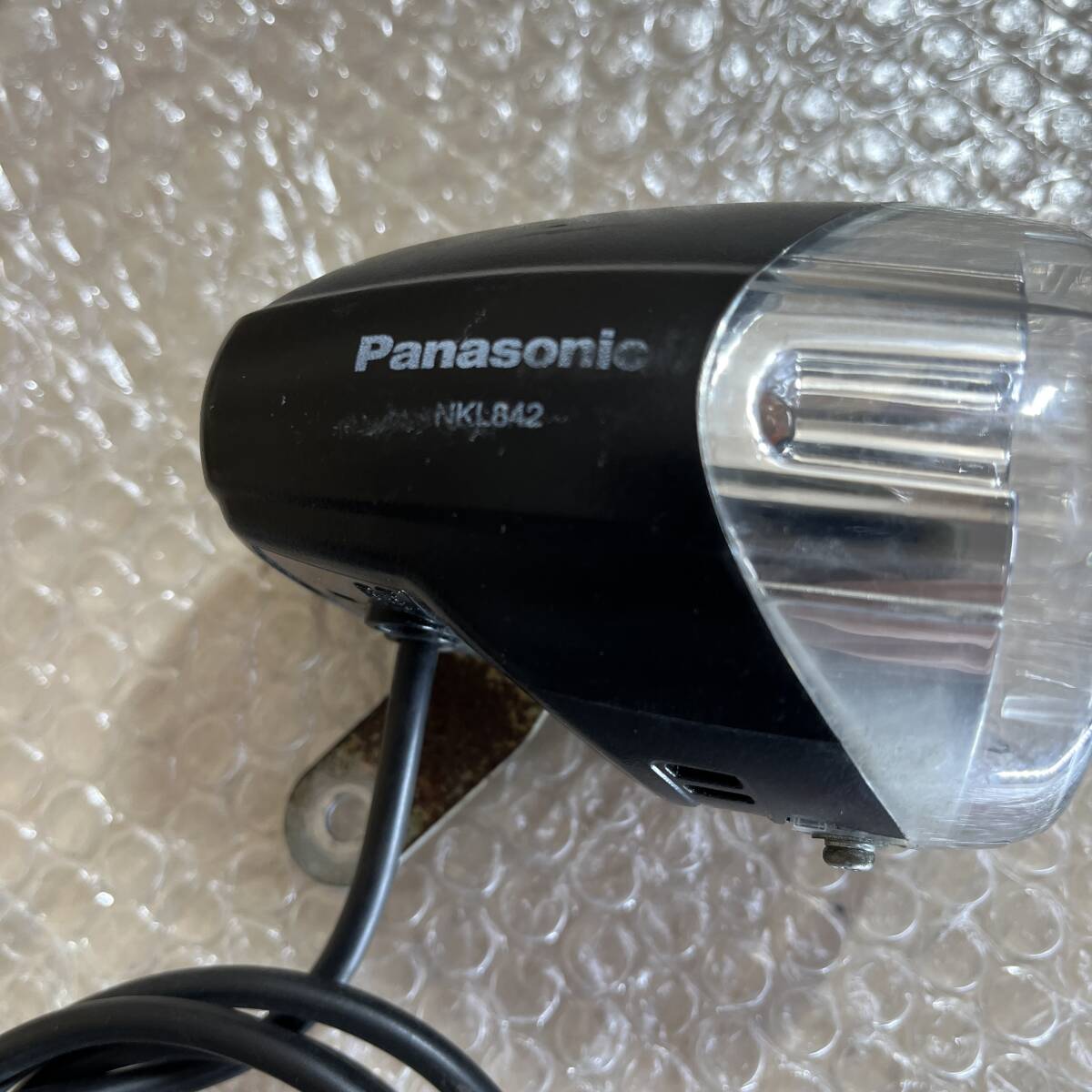 【H】 パナソニック Gyutto ギュット 品番 BE-ENM634P ENM634 電動アシスト自転車 ライト 25012403_画像3