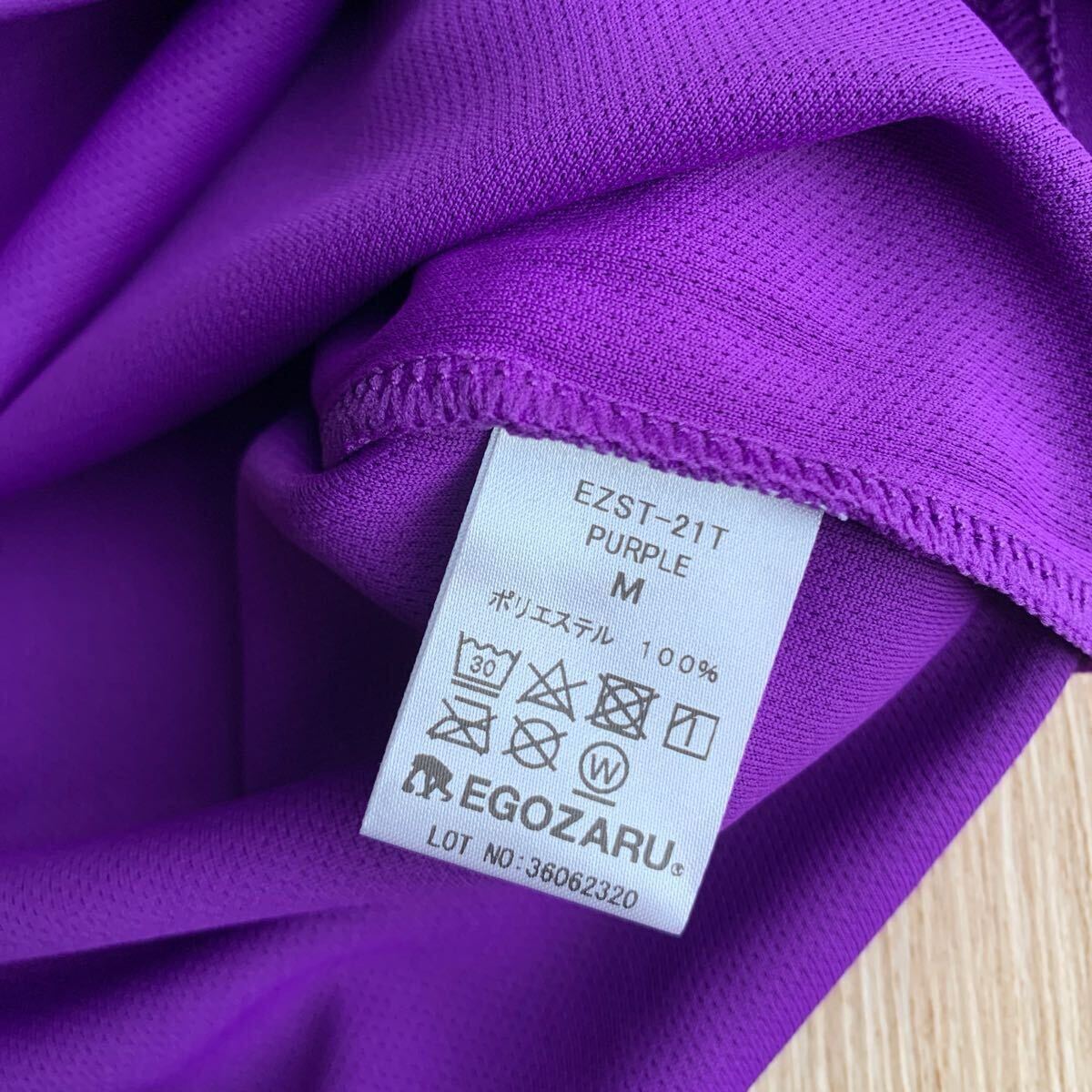 エゴザル　半袖Ｔシャツ　バイオレット　Ｍ