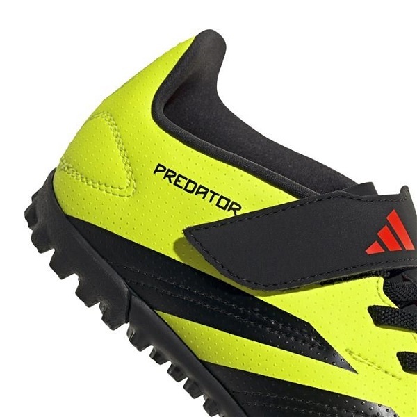  Adidas 24.5. Predator Club H&L TF желтый черный PREDATOR Junior футбол тренировка брезент для US6
