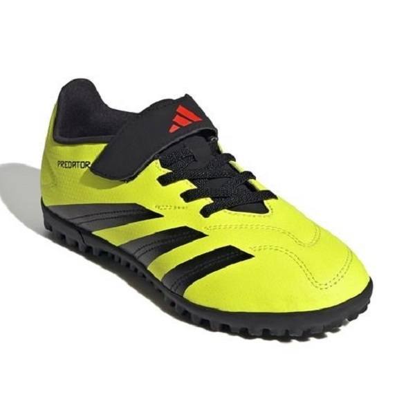  Adidas 23.5. Predator Club H&L TF желтый черный PREDATOR Junior футбол тренировка брезент для US5