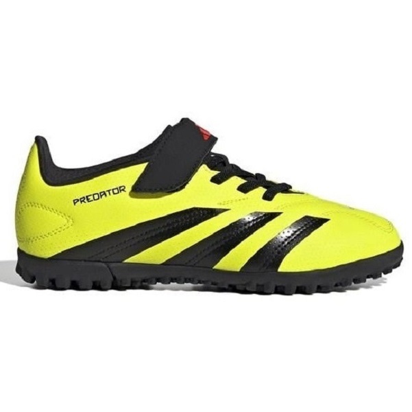  Adidas 23.5. Predator Club H&L TF желтый черный PREDATOR Junior футбол тренировка брезент для US5