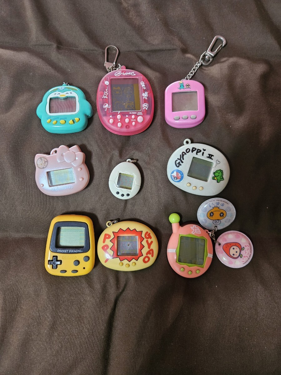 たまごっち 他 LCD LSIゲーム機 9個セット ポケットピカチュウ たまごっち 他 LCD LSIゲーム機 9個セット ポケットピカチュウ
