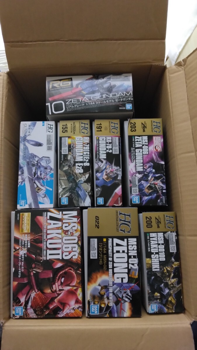 未組立 プラモデル ガンプラ 8種セット MG RG HG ガンダム ザク 未組立 プラモデル ガンプラ 8種セット MG RG HG ガンダム ザク