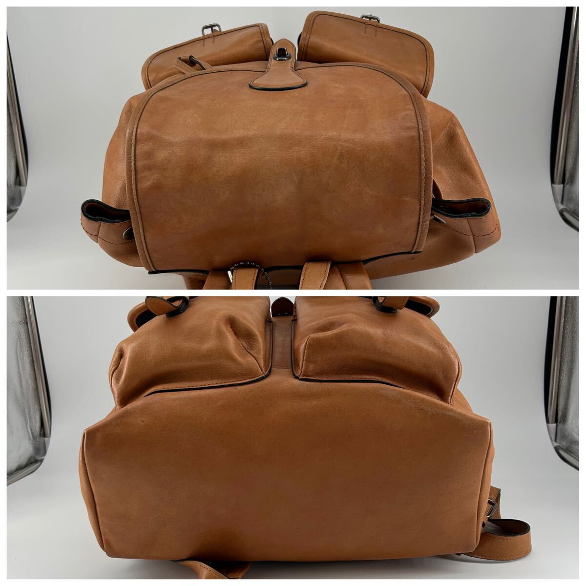美品/希少】COACH コーチ リュック バックパック メンズ 美品/希少】COACH コーチ リュック バックパック メンズ
