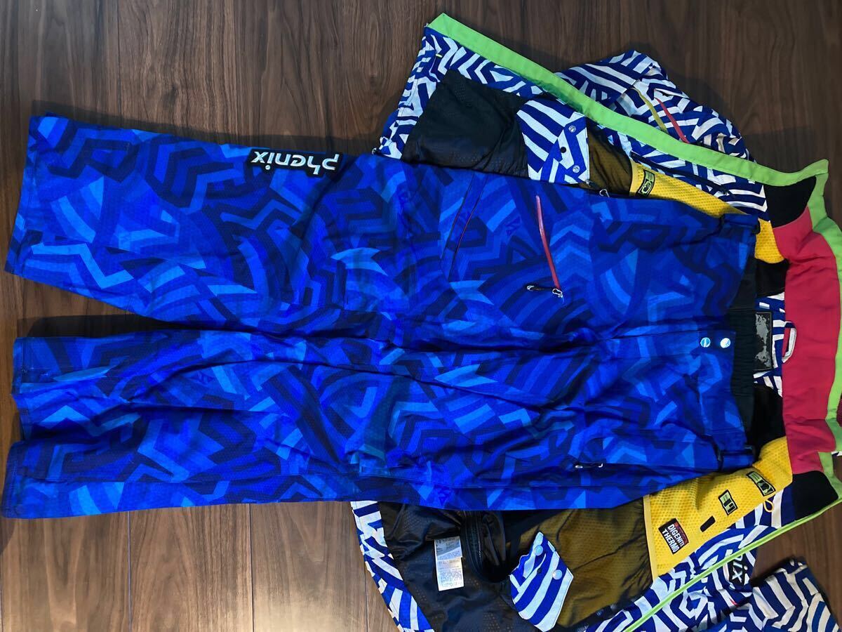 中古】【美品】phenix スキーウェア 上下 Lサイズ レーシング 中古】【美品】phenix スキーウェア 上下 Lサイズ レーシング