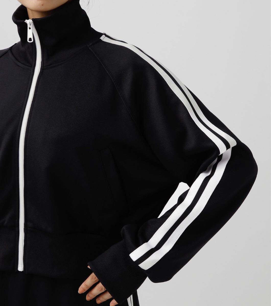 BAYFLOW ベイフロー ショートトラックジャケット ブラック サイズ FREE ジャージ スウェット_画像4