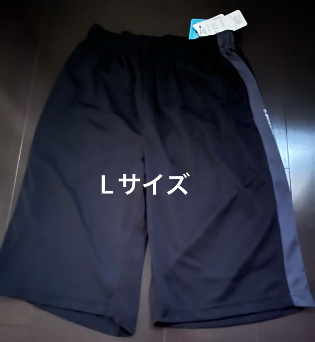 ダンロップ DUNLOP メンズ ハーフパンツ Lサイズ ブラック