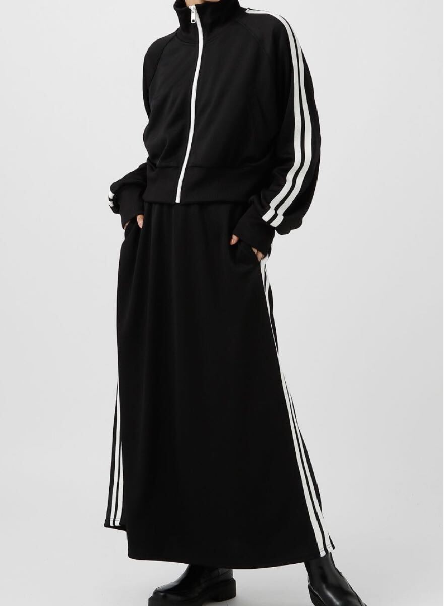 BAYFLOW ベイフロー ショートトラックジャケット ブラック サイズ FREE ジャージ スウェット_画像5