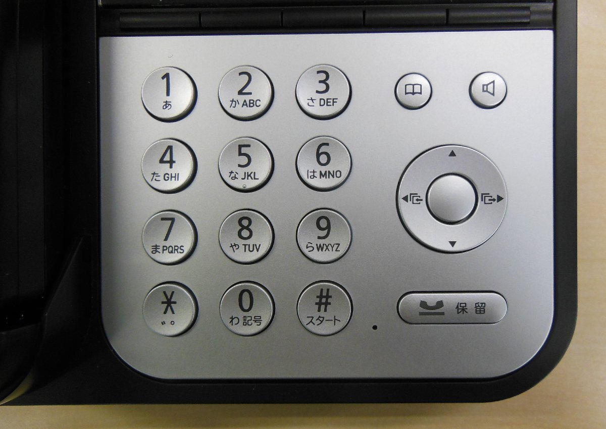 ●NAKAYO（ナカヨ）● 中古 / 36ボタンDECTカールコードレス電話機（黒） / NYC-36iF-DHCLB / ビジネスフォン