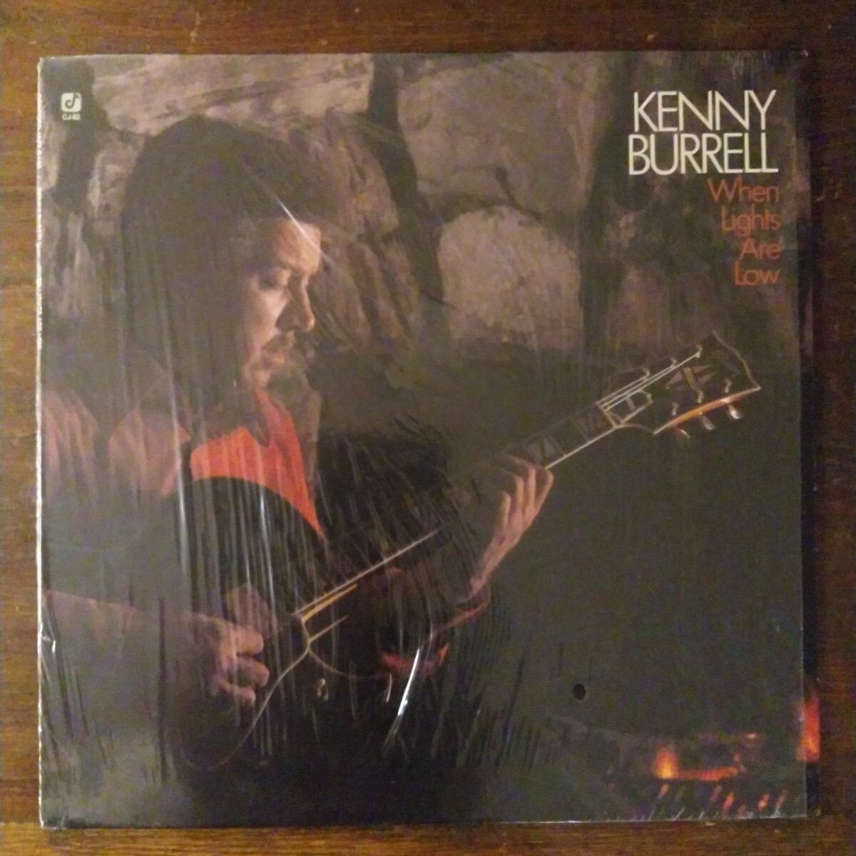 【 KENNY BURRELL】WHEN LIGHTS ARE LOW/1979年盤/シュリンク付き/極美盤