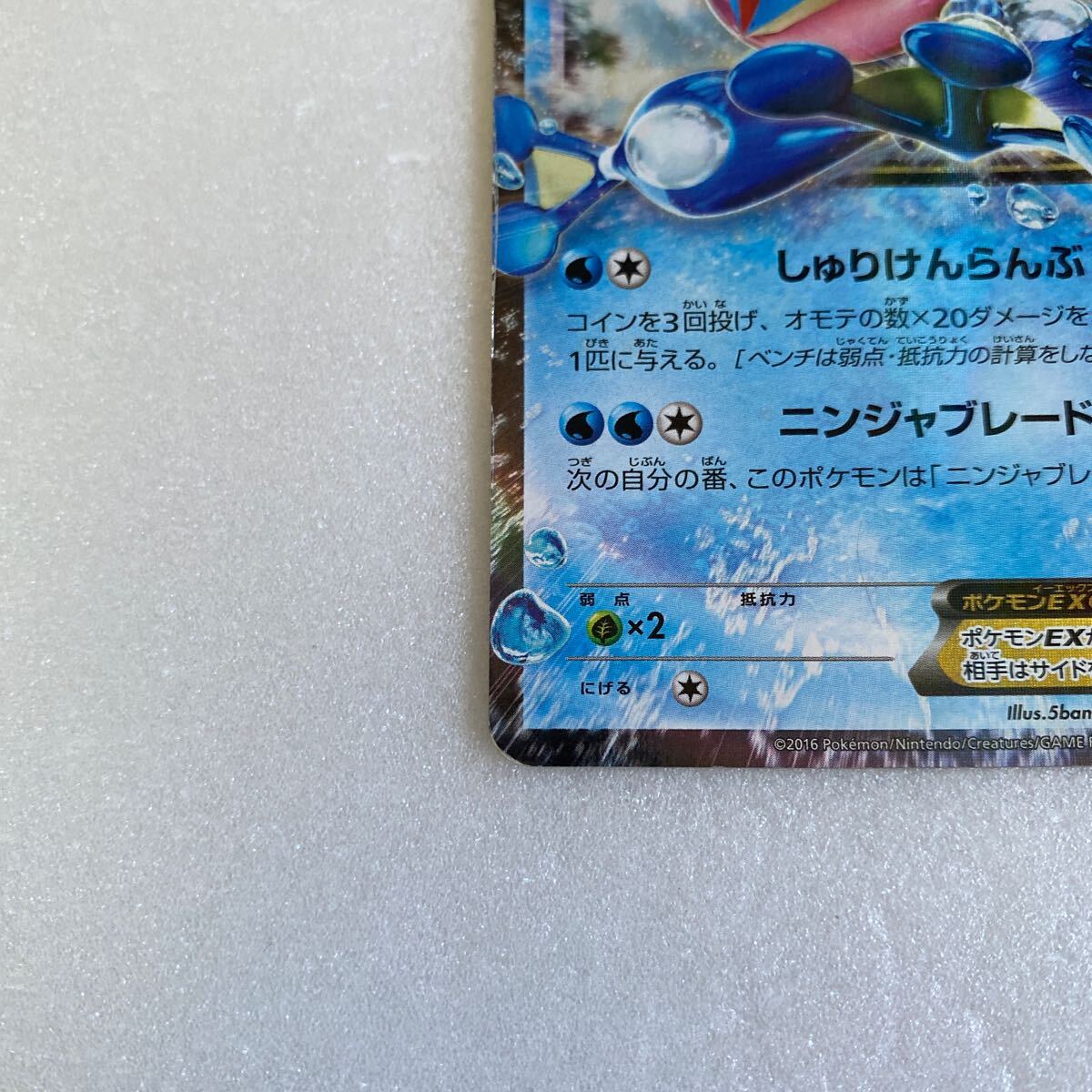 ポケモンカード サトシゲッコウガEX プロモ No.2839(シングル ポケモンカード サトシゲッコウガEX プロモ No.2839(シングル