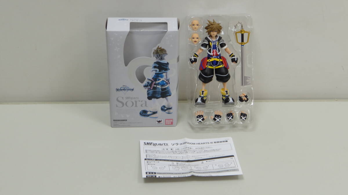 【返品?交換対象商品】 HEARTS KINGDOM S.H.Figuarts ソラ フィギュアーツ Sora キングダムハーツII キングダムハーツ