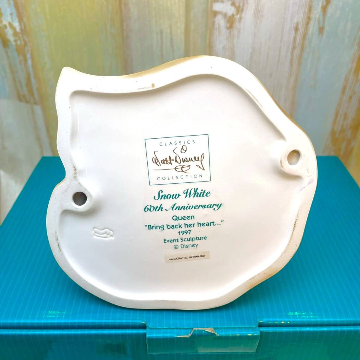 限定品★白雪姫  White 女王 魔女 Evil Queen プレート 限定500体 激レア☆白雪姫 Snow White 七人の小人 女王 魔女