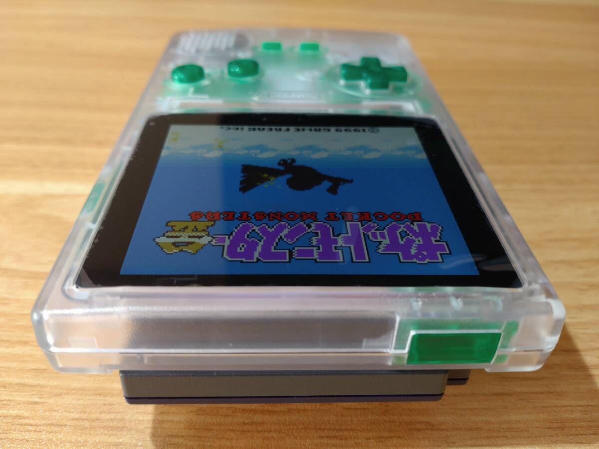FPGBC ゲームボーイカラー クリア ips液晶 バックライト GBC IPS FPGBC ゲームボーイカラー クリア ips液晶 バックライト GBC IPS