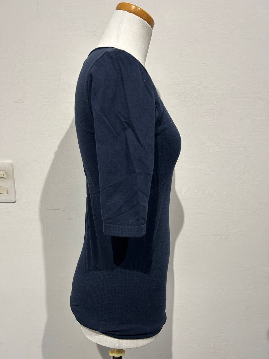 マリテフランソワジルボー　GIRBAUD カットソー　レディース　S 紺