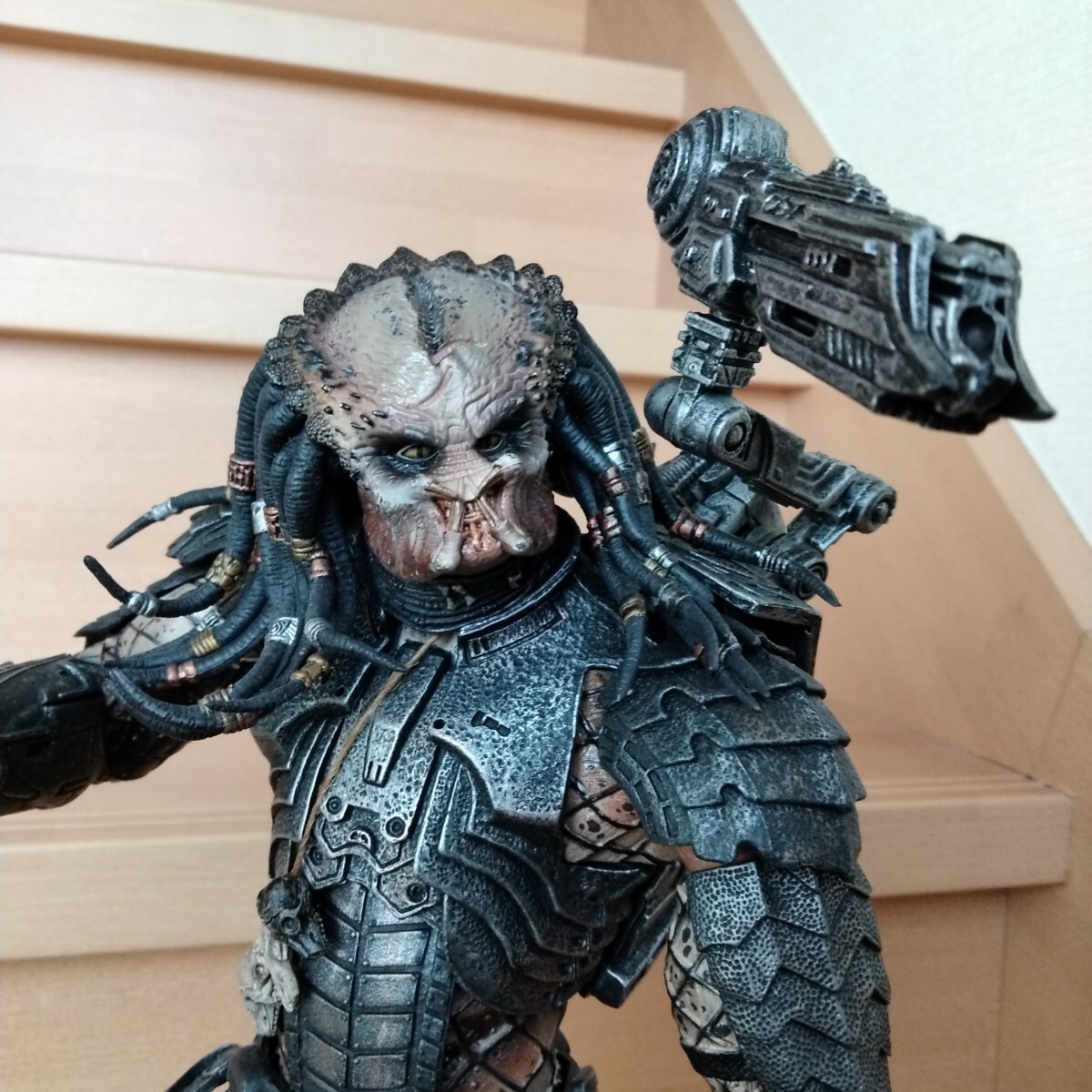 手渡し歓迎》 プレデリアン?エイリデター?塗装済み完成品 手渡し歓迎》 プレデリアン?エイリデター?塗装済み完成品