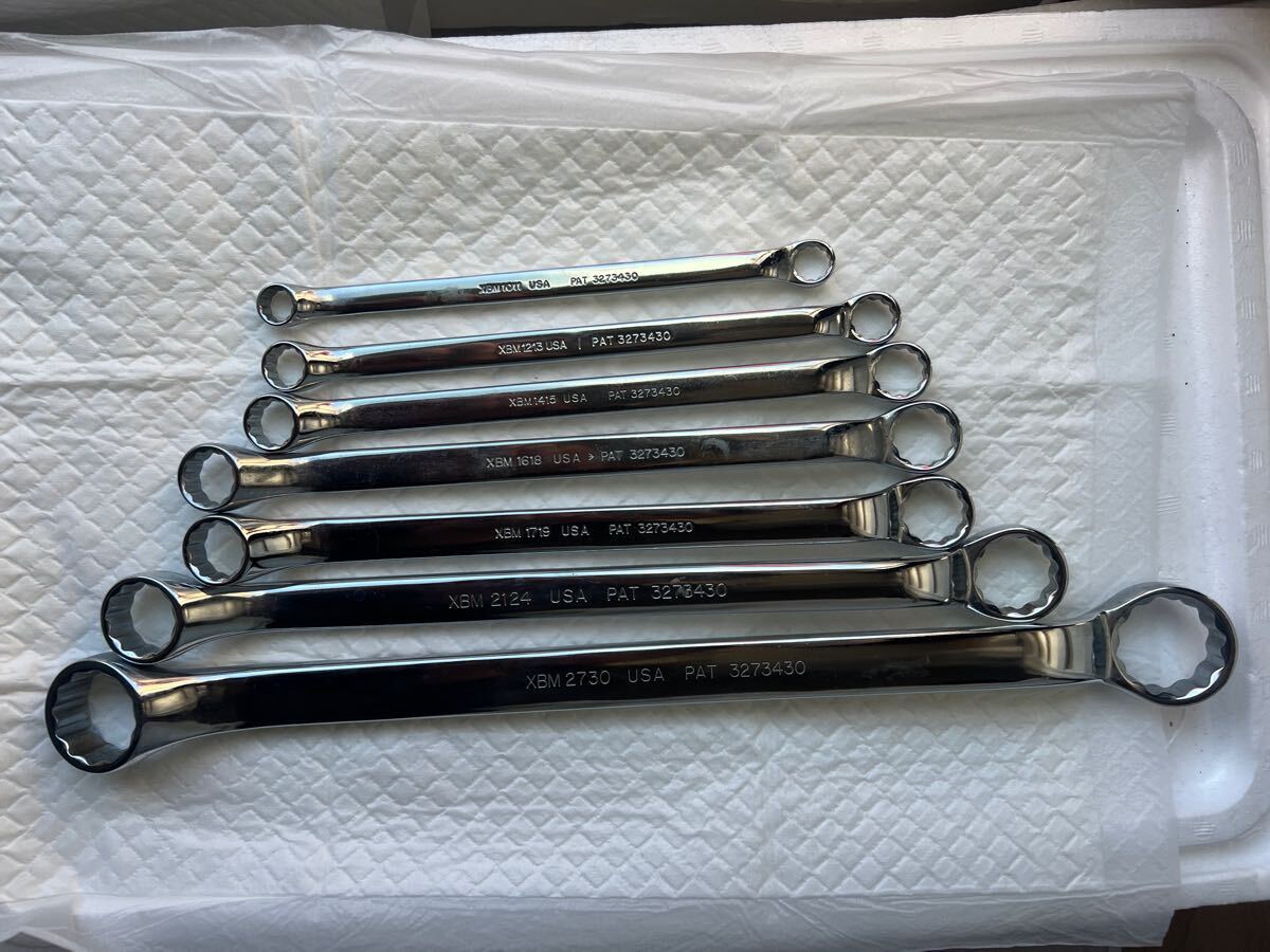 Snap-on 旧ロゴ スナップオン XBM メガネレンチ ほぼ未使用 10 Snap-on 旧ロゴ スナップオン XBM メガネレンチ ほぼ未使用 10