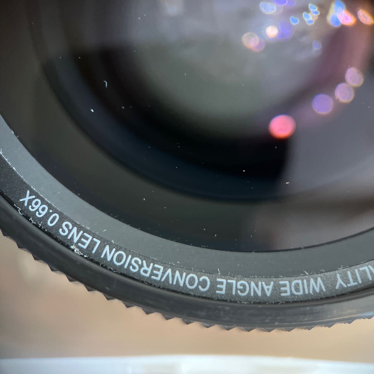 Y0113. 8. RAYNOX HIGH QUALITY WIDE ANGLE CONVERSION LENS 0.66X. 72mm. レンズ.