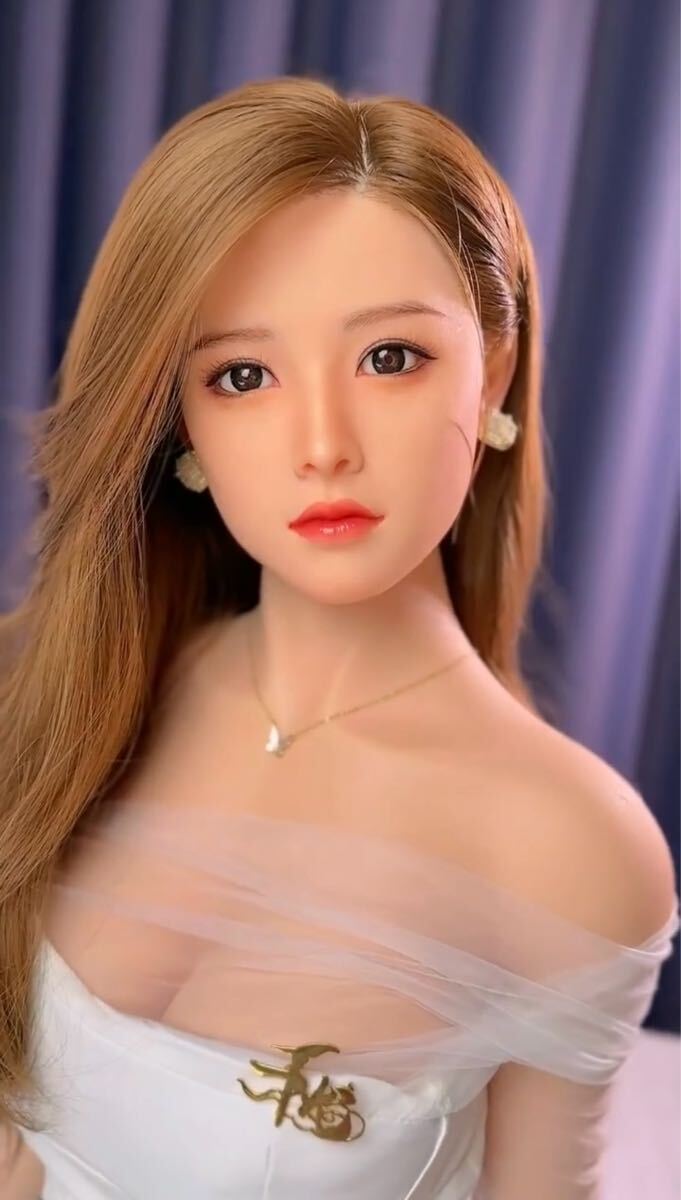 限定レアモデル リアルドールヘッド シリコン製 舌あり 髪毛 限定レアモデル リアルドールヘッド シリコン製 舌あり 髪毛