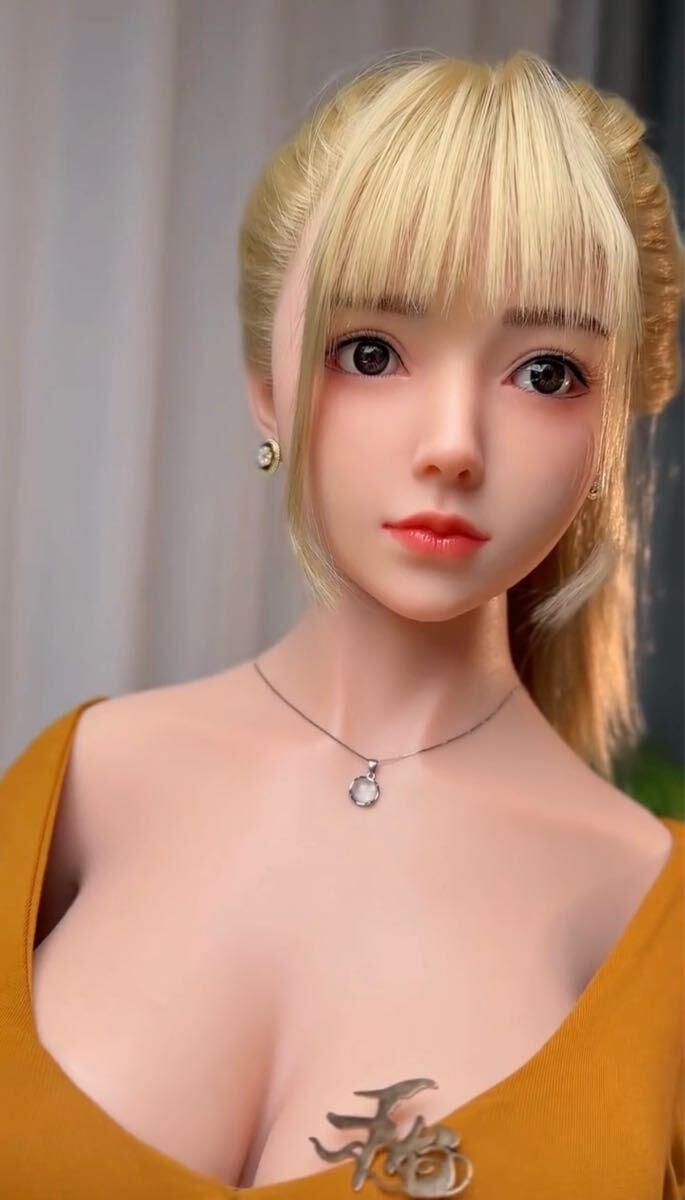 等身大リアルドールヘッドのみ 頭部単品 軟性シリコン製 髪毛 等身大リアルドールヘッドのみ 頭部単品 軟性シリコン製 髪毛