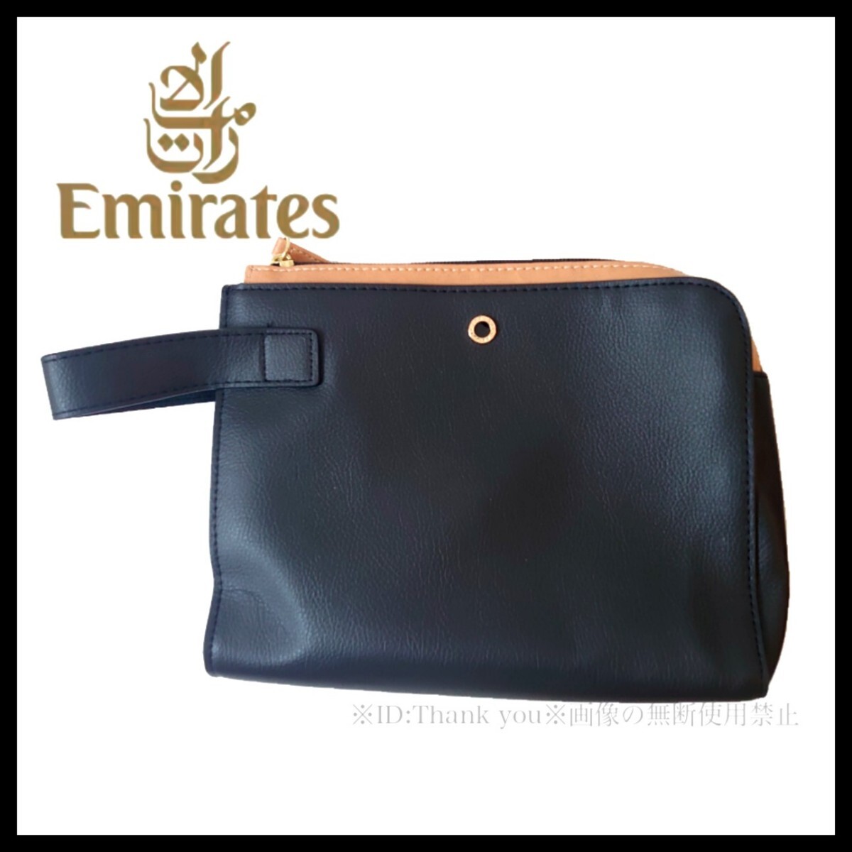 【ブルガリ 新品】クラッチバッグ エミレーツ航空 ファーストクラス 新品 未使用 Emirates エミレーツ航空 Firstclass ファースト