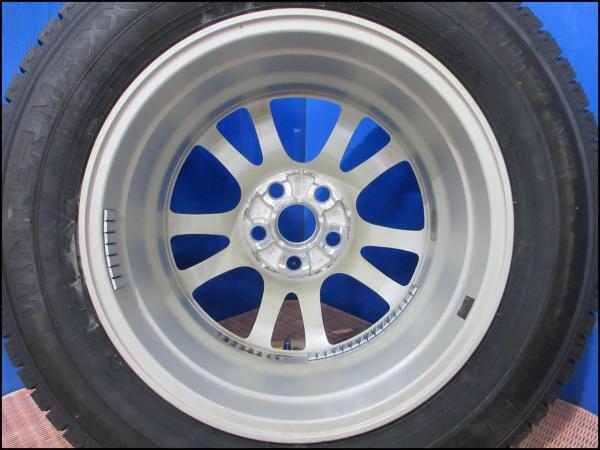 50 series Prius . bargain studless set used original aluminium 15 -inch 6.5J +40 5H 100 new goods DUNLOP Dunlop WINTERMAXX03 195/65R15 4