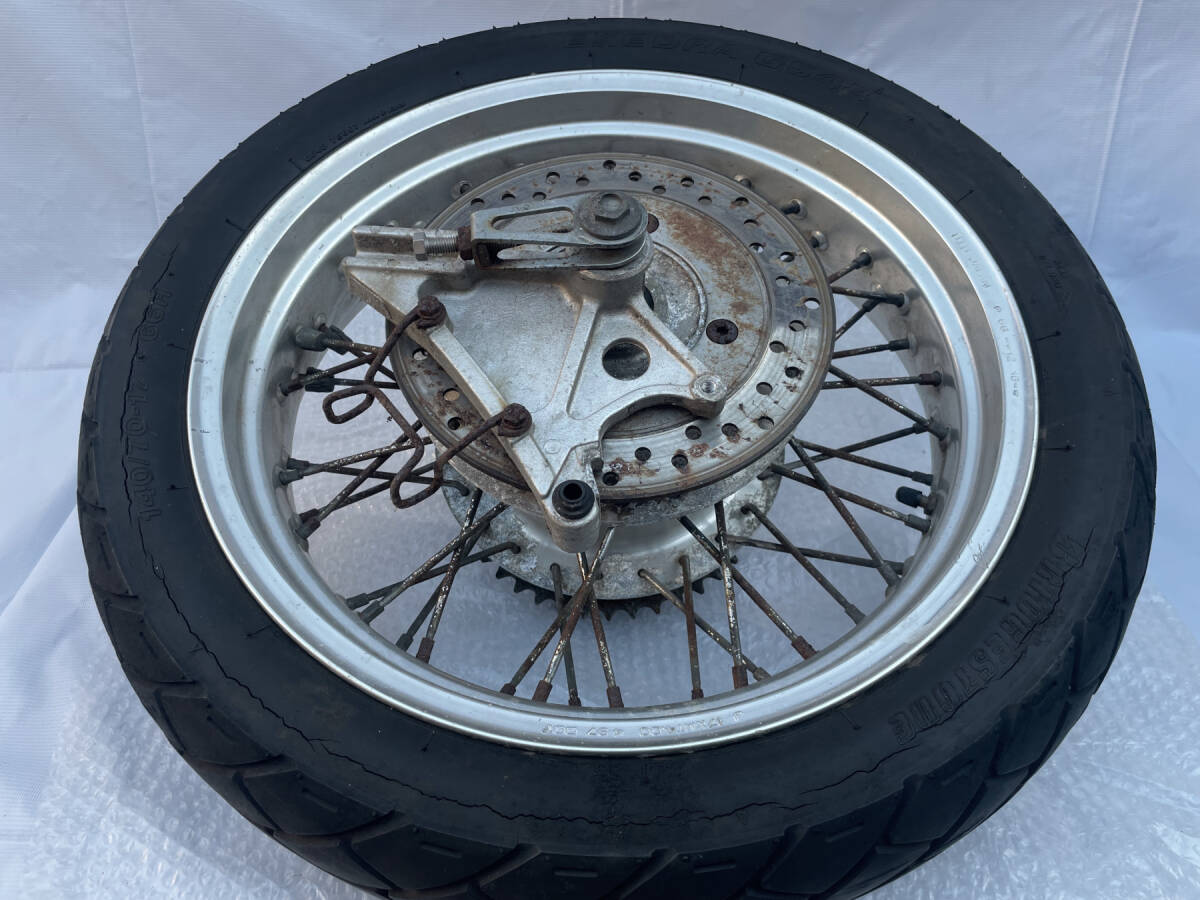 CB400FOUR NC36 リアホイール　17X4.00 17XMT4.00ホンダ　水冷　CB400F　97年～