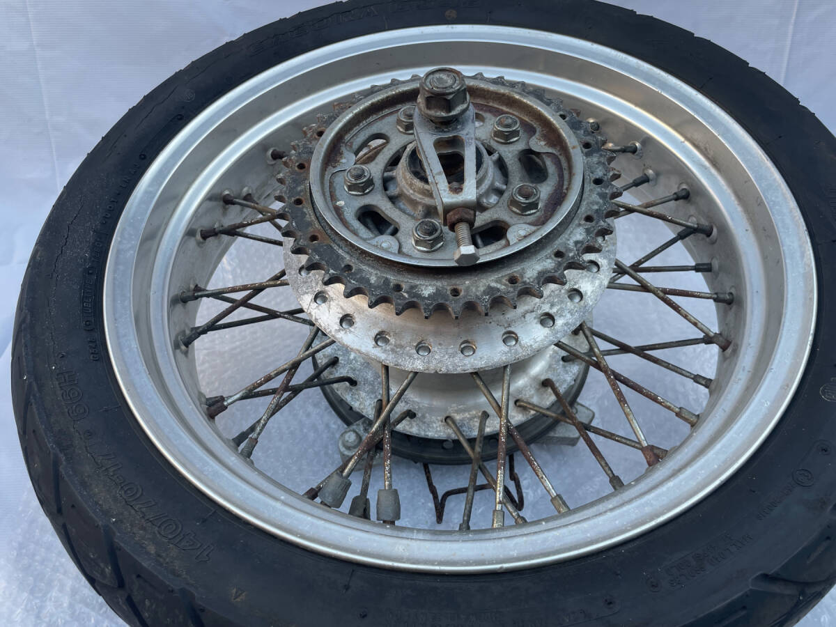 CB400FOUR NC36 リアホイール　17X4.00 17XMT4.00ホンダ　水冷　CB400F　97年～