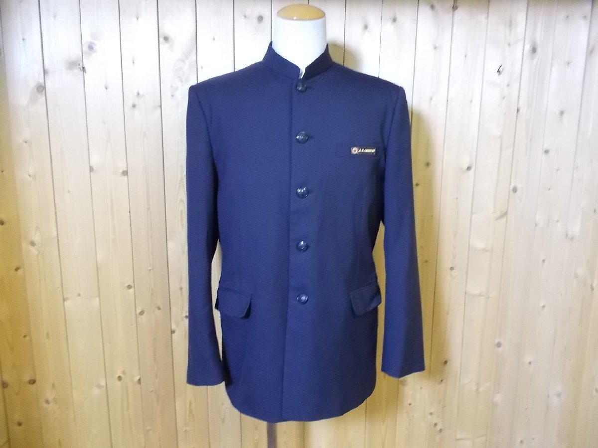 ◆東京都 私立 桜美林高等学校 男子制服 学ラン◆TOMBOW VARSITYMNTE サイズ175A ネイビー 制服 ジャケット