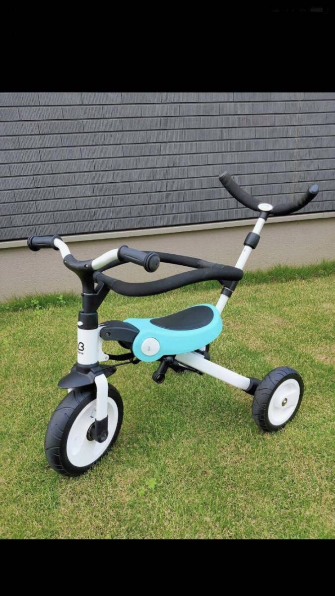 BeneBene 折りたたみ三輪車 4way キッズバイク 手押しハンドル付き