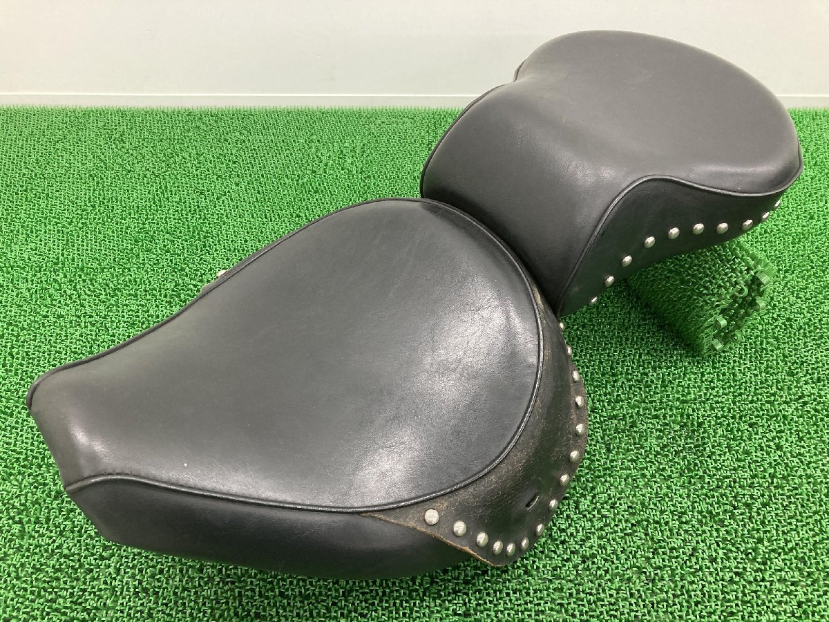 FLSTC1340 сиденье Harley оригинальный б/у мотоцикл детали evo износ Tey ji Softail Classic тандем передний комплект техосмотр "shaken" Genuine FLSTC1340 сиденье Harley оригинальный б/у мотоцикл детали evo износ Tey ji Softail Classic тандем передний комплект техосмотр "shaken" Genuine