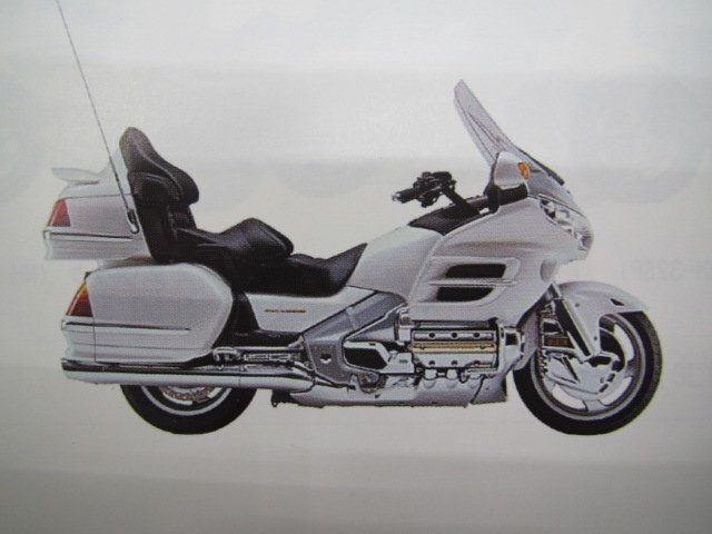  Goldwing список запасных частей 4 версия Honda стандартный б/у мотоцикл сервисная книжка SC47-100~120 131 MCA GL1800A Qr техосмотр "shaken" каталог запчастей сервисная книжка 