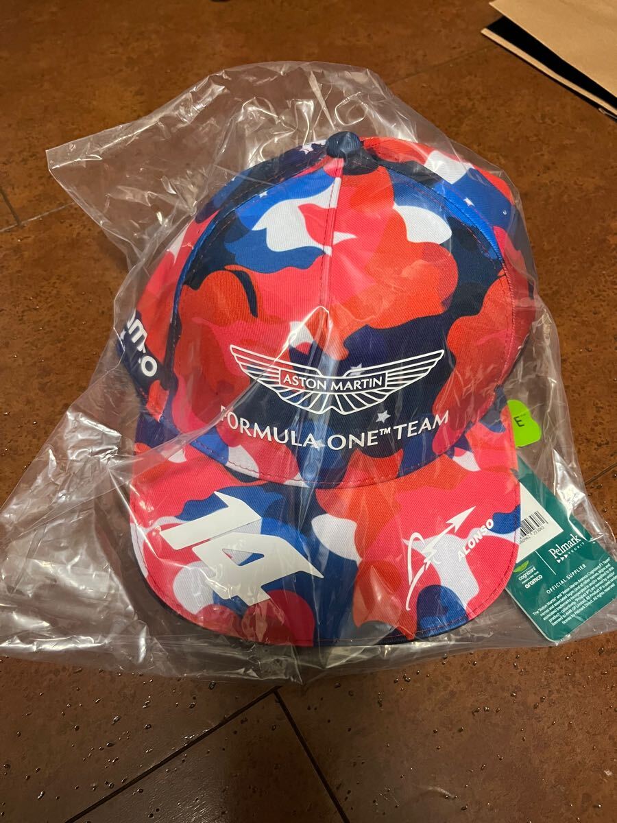 新品　フェルナンド・アロンソ　アストンマーチン　F1 2023アメリカGP キャップ 帽子