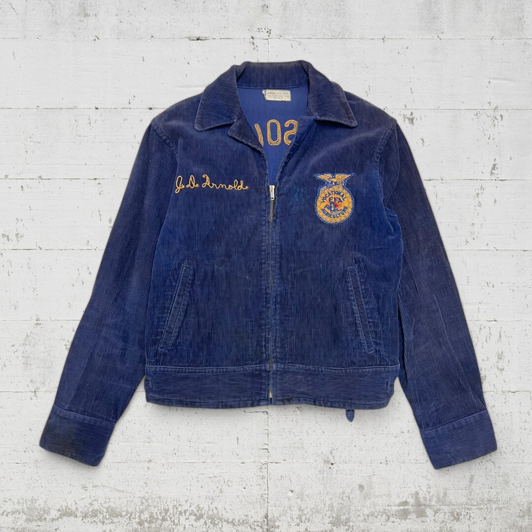 古着 50s ナス紺 USA製 NATIONAL FFA JACKET ファーマーズ 古着 50s ナス紺 USA製 NATIONAL FFA JACKET ファーマーズ