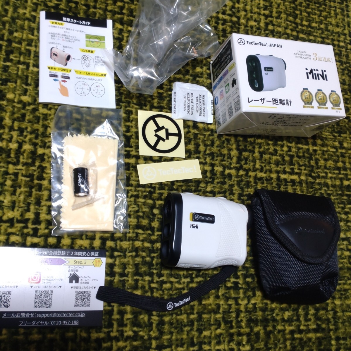 レーザー　距離計 MINI　TecTecTec　最小　 Nikon ニコン　GOLF　ゴルフ