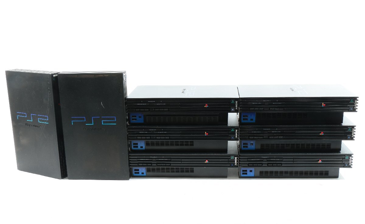 SONY/ソニー ◎ 初期型 PS2本体 ジャンク8台まとめセット SCPH-50000など ◎ #1247