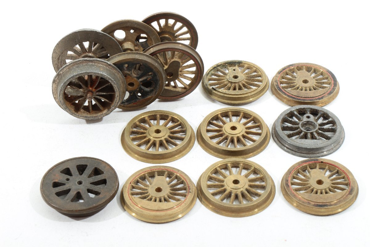 メーカー不明 ＊ 車輪まとめセット 鉄道模型 パーツ Oゲージ 44mm ＊ #1292
