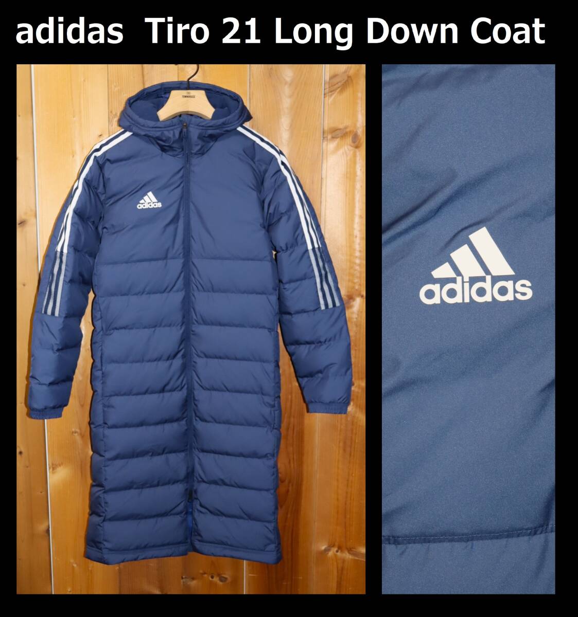 送料無料 特価即決 adidas ★ Tiro 21 Long Down Coat (Mサイズ) ★ アディダス ロングダウン GM5246 税込定価2万2000円 併